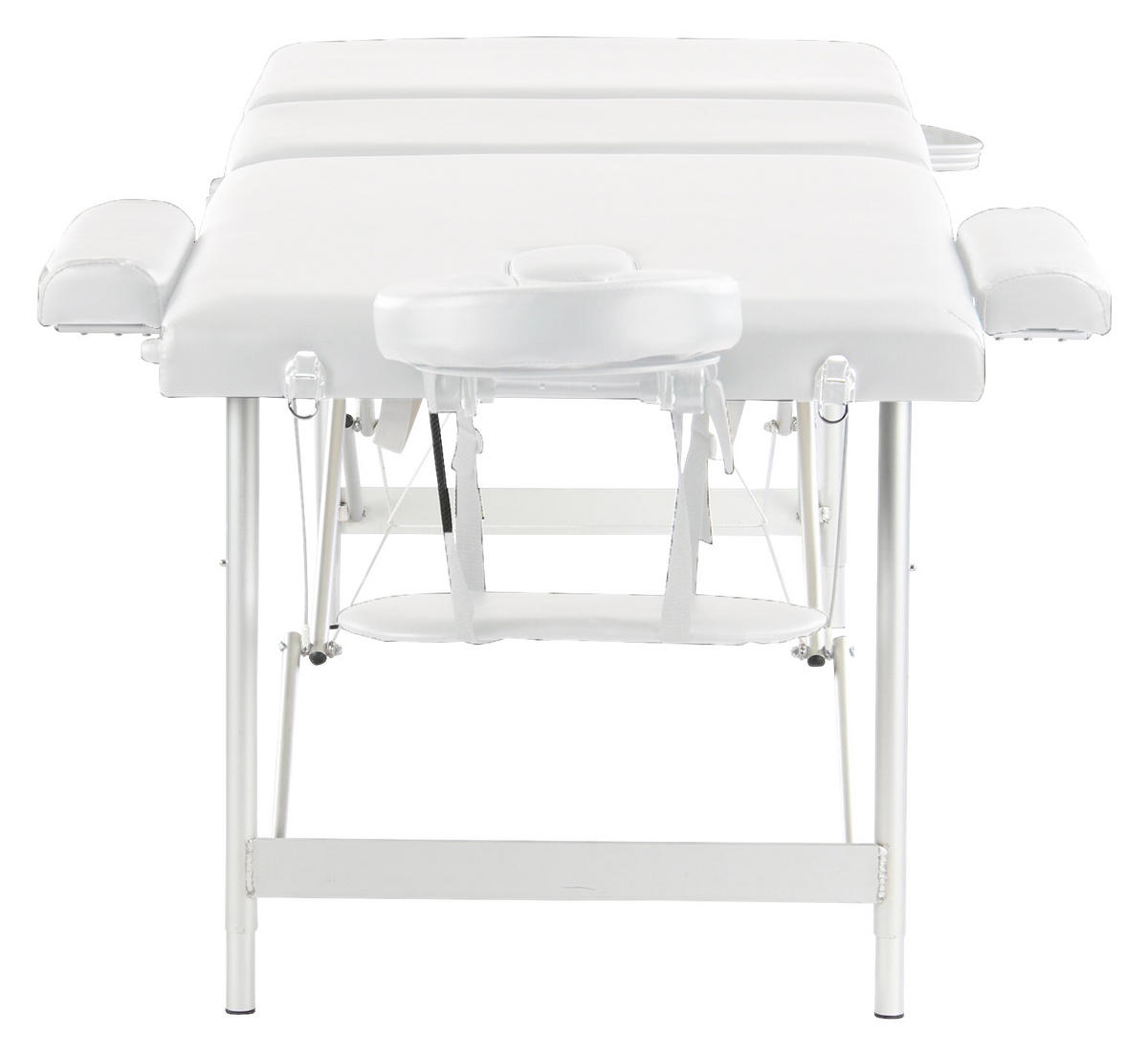 MASSAGETISCH MT50 - Weiß, KONVENTIONELL, Kunststoff/Metall (186/68/82cm) - Atrigo
