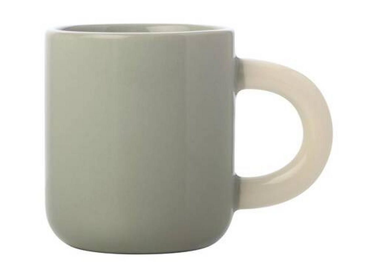 HRNEK NA KÁVU porcelán keramika  - šedá, Trend, keramika (110ml) - Maxwell & Williams