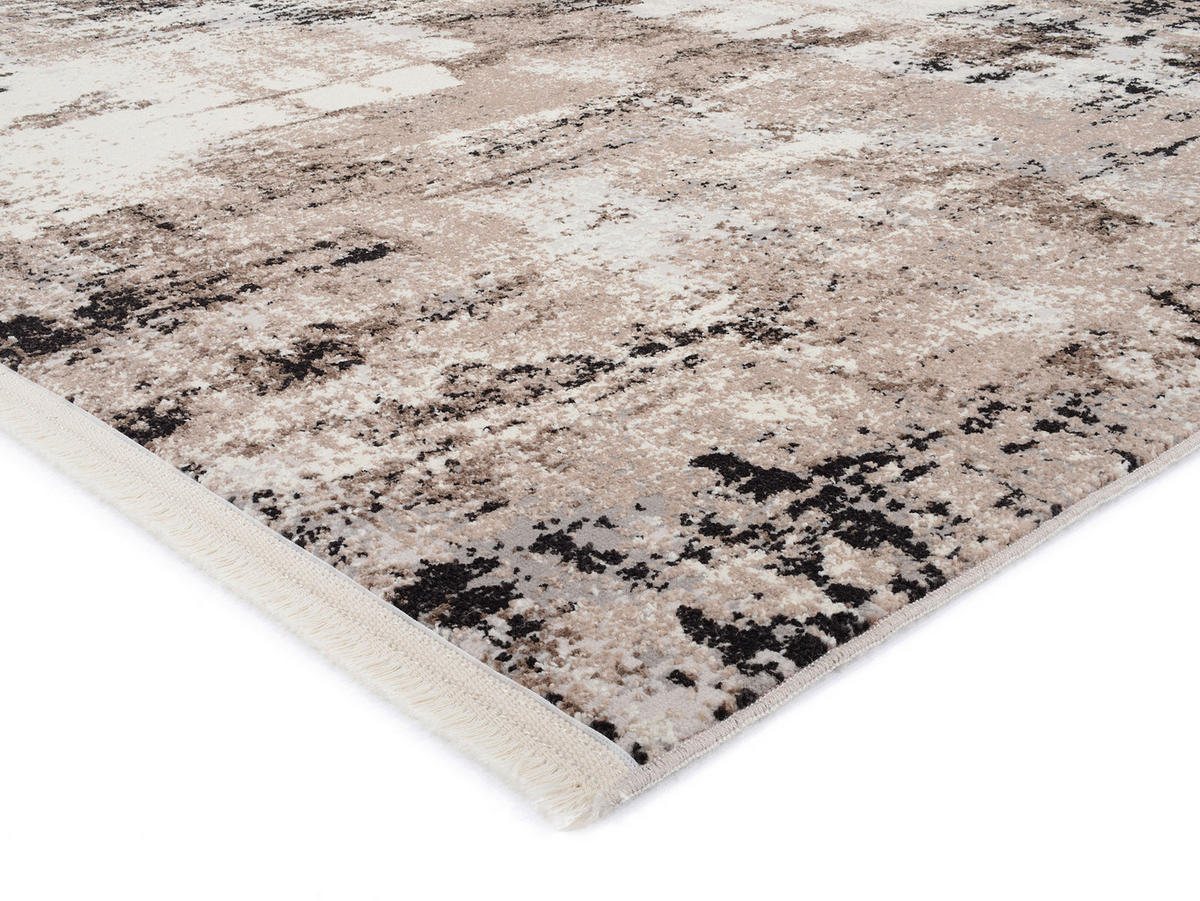WEBTEPPICH  Wohnzimmer 160/230 cm Antibes Braun, Beige rechteckig  - Beige/Braun, Design, Textil (160/230cm) - Novel