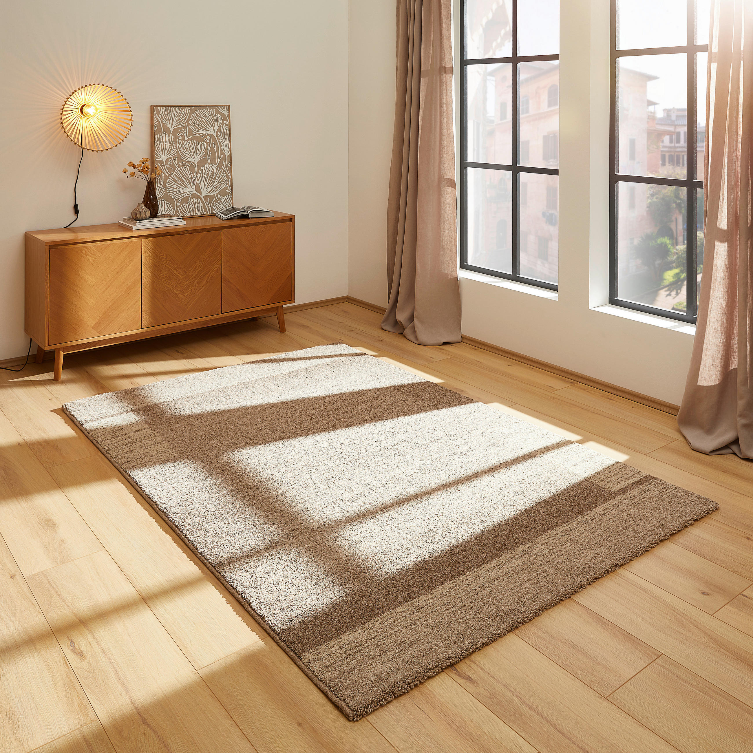 WEBTEPPICH 80/150 cm Beige  - Beige, LIFESTYLE, Textil (80/150cm) - Novel