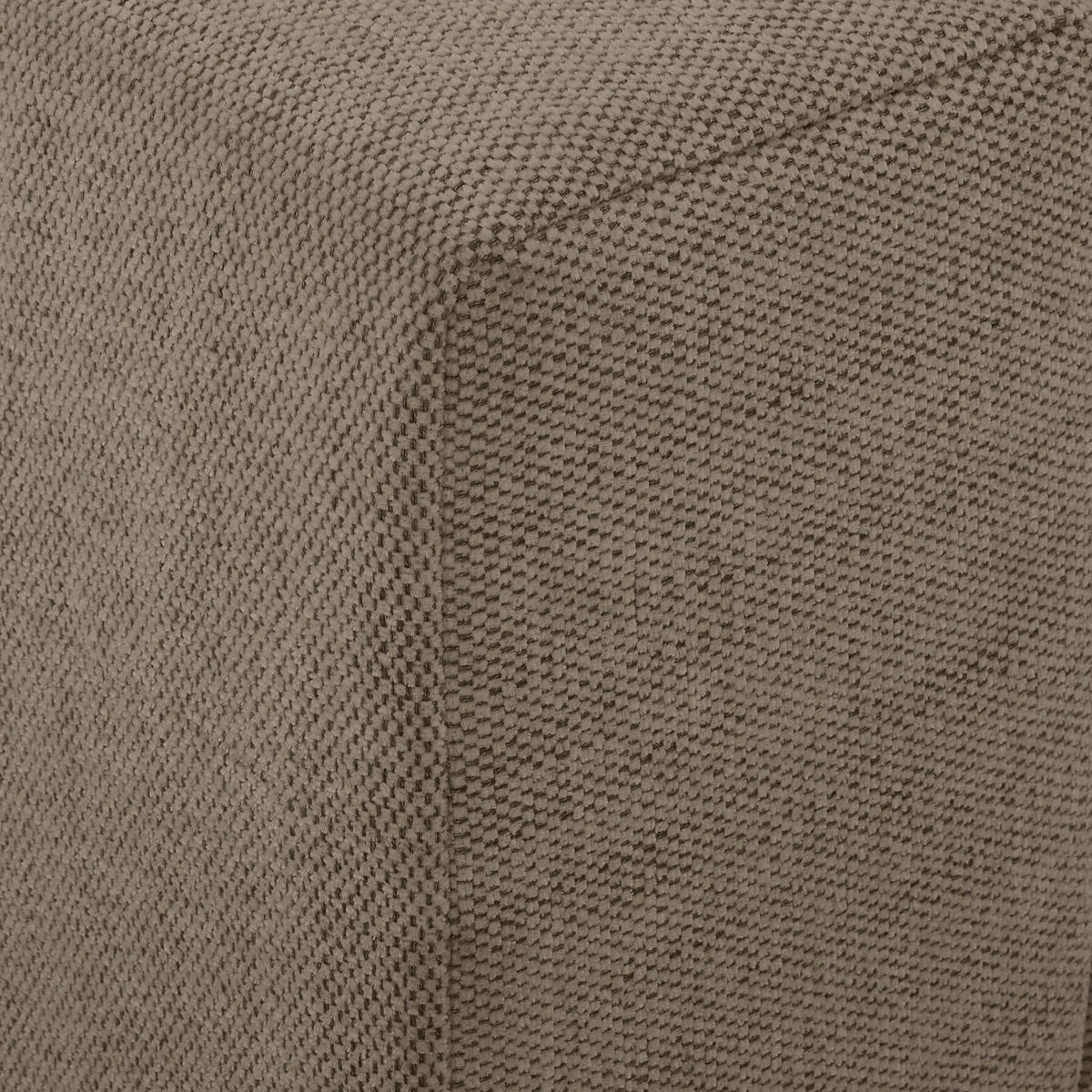 WOHNLANDSCHAFT in Flachgewebe Braun  - Buchefarben/Schwarz, Konventionell, Holz/Kunststoff (283/371/208cm) - Livetastic
