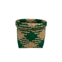 REGALKORB  20/16 cm - Naturfarben/Grün, Trend, Naturmaterialien (20/16cm) - Landscape