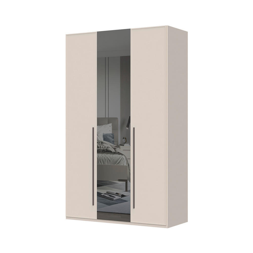 ORMAR SA KLASIČNIM VRATIMA kašmir  317/224/56 cm  - kašmir, Dizajnerski, metal/pločasti materijal (317/224/56cm)