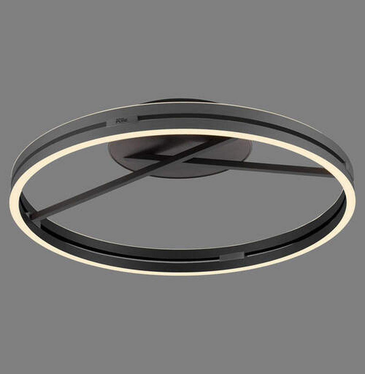 STROPNA LED-SVETILKA  PURE Loop 37 W//2700-5000 K/230 V/ - črna, Design, kovina/umetna masa (60/60/17.8cm)