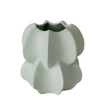 VASE  - Salbeigrün, Basics, Keramik (19/21cm) - Boltze Home