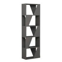 BABYREGAL  - Anthrazit, Design, Holzwerkstoff (54/168/24cm) - Livetastic