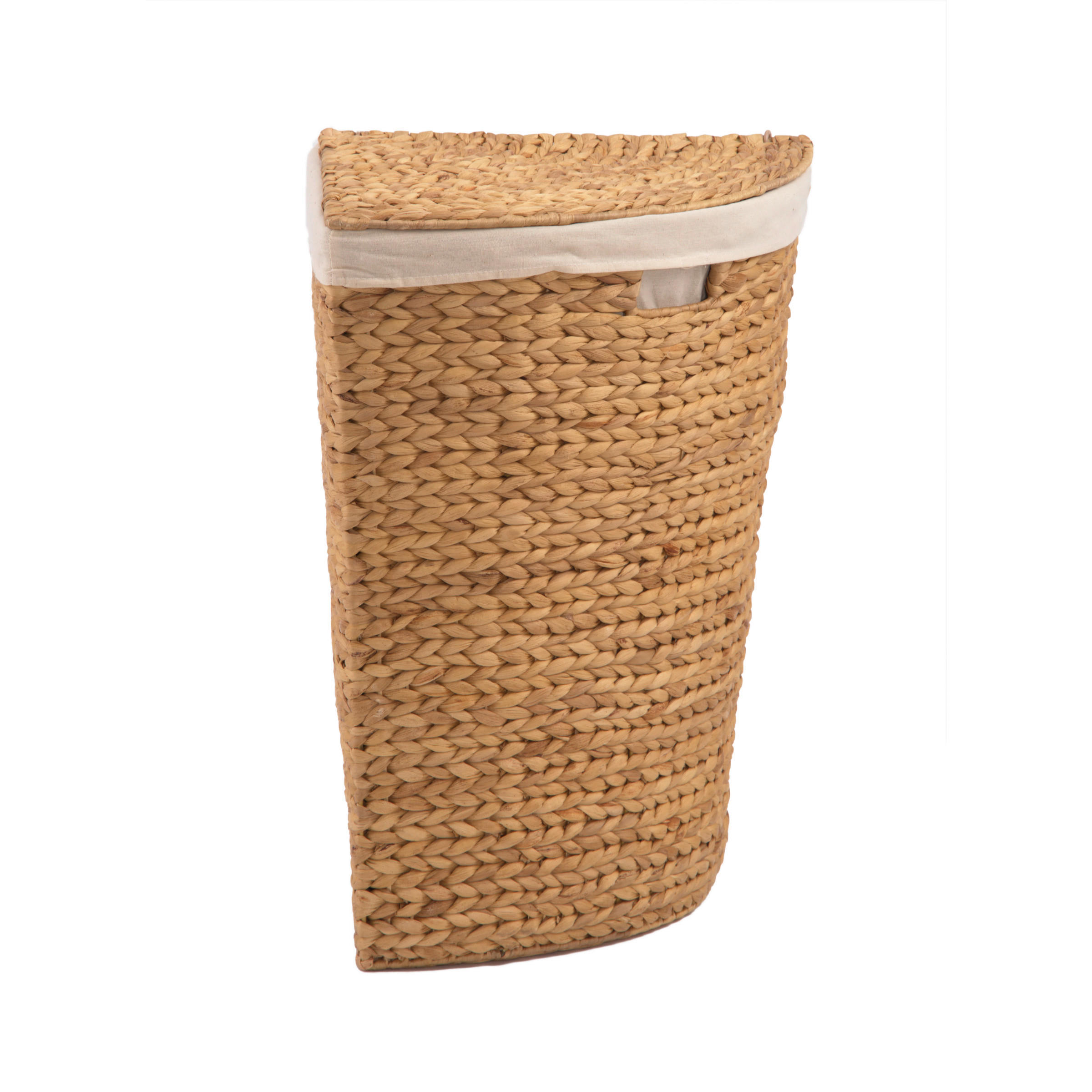 WÄSCHESAMMLER - Braun, Basics, Naturmaterialien (52/38/57cm)
