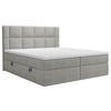 BOXBETT 180/200 cm  in Taupe  - Taupe/Schwarz, MODERN, Holz/Holzwerkstoff (180/200cm) - Boxxx