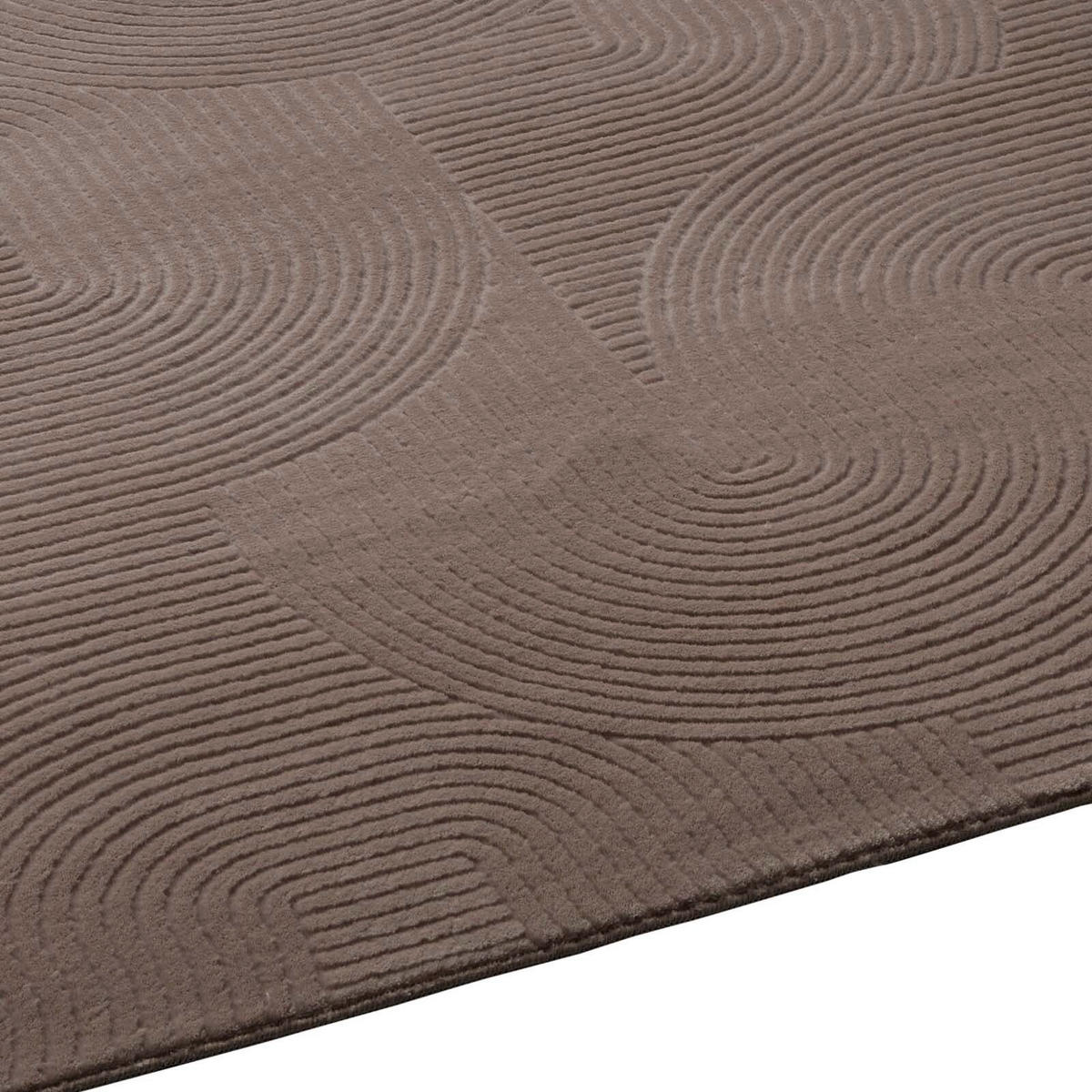 WEBTEPPICH 120/170 cm Homestyle Taupe  - Taupe, Design, Textil (120/170cm) - Novel