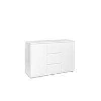 ŠIROKÁ KOMODA, biela, 120/80/40 cm - biela, Konventionell, kompozitné drevo (120/80/40cm) - Livetastic