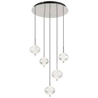 LED-HÄNGELEUCHTE 57/150 cm  - Klar/Schwarz, Basics, Kunststoff/Metall (57/150cm) - Globo