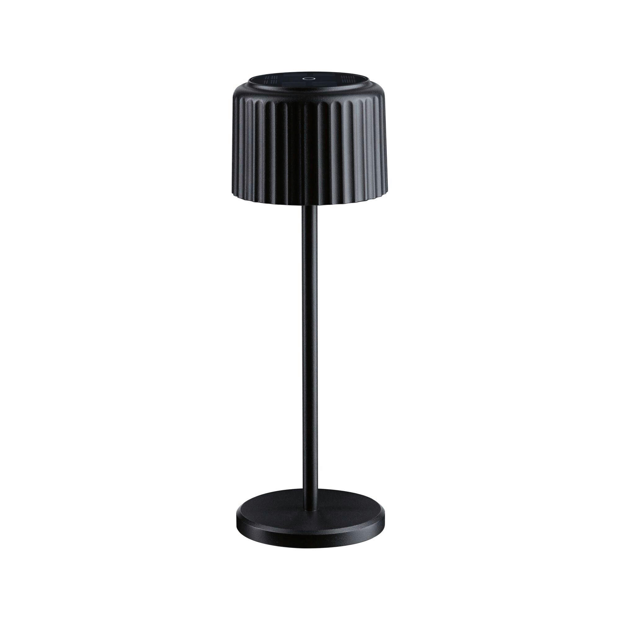 Paulmann Solarleuchte Else Schwarz 30.5 cm