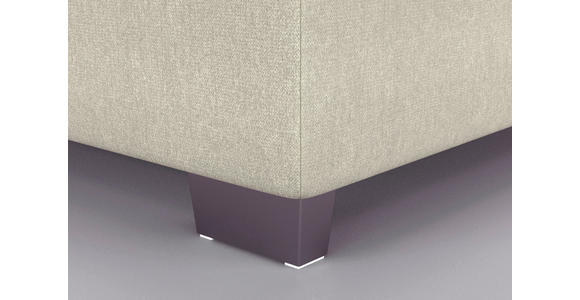 BOXSPRINGBETT 200/200 cm in Beige - Beige/Kupferfarben, KONVENTIONELL, Textil/Metall (200/200cm) - Ambiente