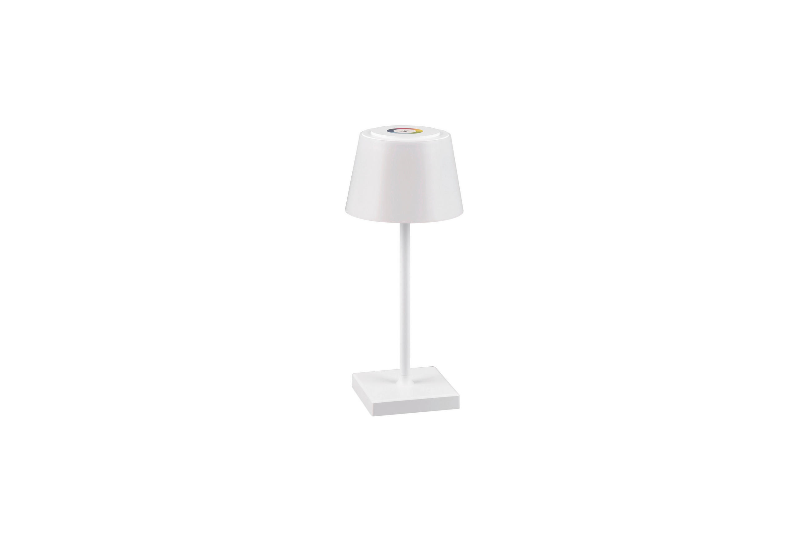 PORTABEL LAMPA Sanchez 13/30 cm   - vit, Klassisk, plast (13/30cm)