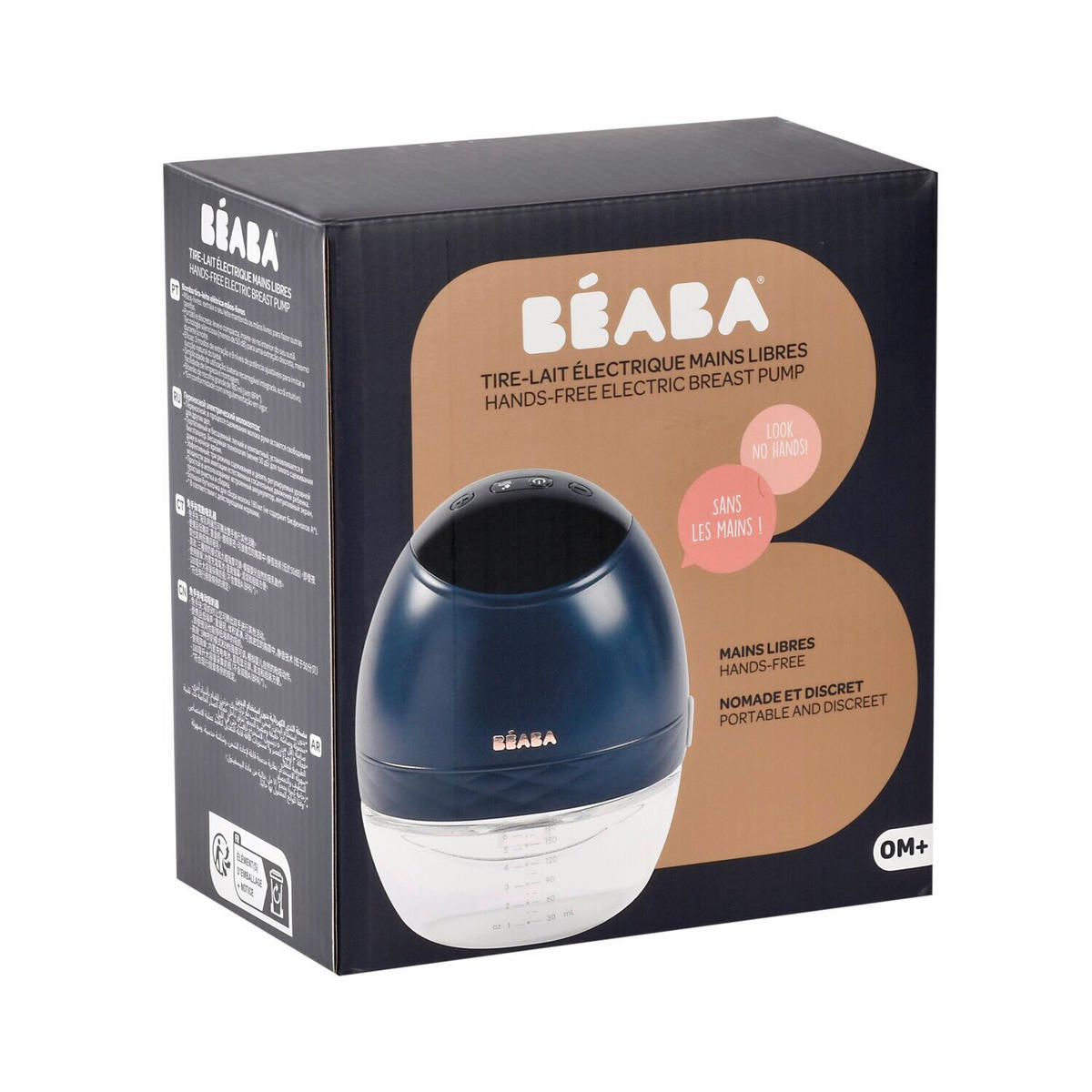 MILCHPUMPE   - Dunkelblau, Basics, Kunststoff - Beaba
