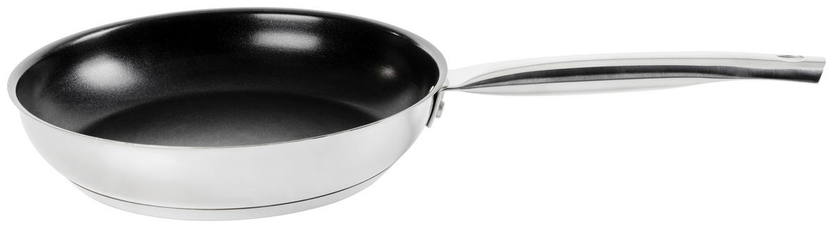 TIGAIE PENTRU PRĂJIT 24 cm  - culoare inox/negru, Basics, metal (24cm) - Homeware Profession.