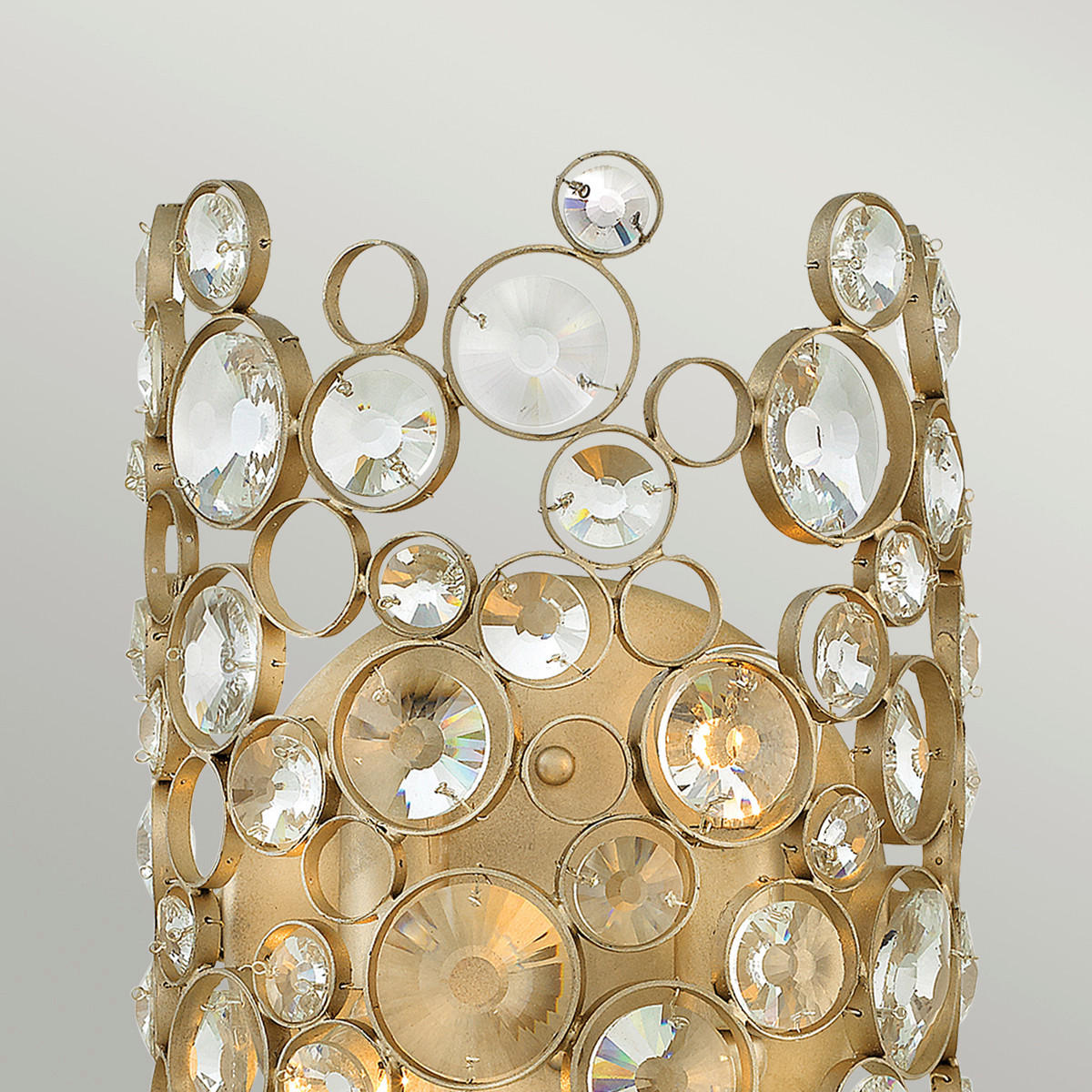 VÄGGLAMPA Anya 20,3/12,1/35,6 cm   - silver, Klassisk, metall (20,3/12,1/35,6cm) - Elstead Lighting