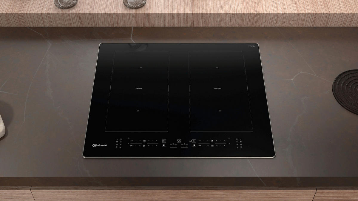 INDUKTIONSKOCHFELD BB 8760C AL  - Schwarz, Basics, Glas/Metall (60/5/52cm) - Bauknecht