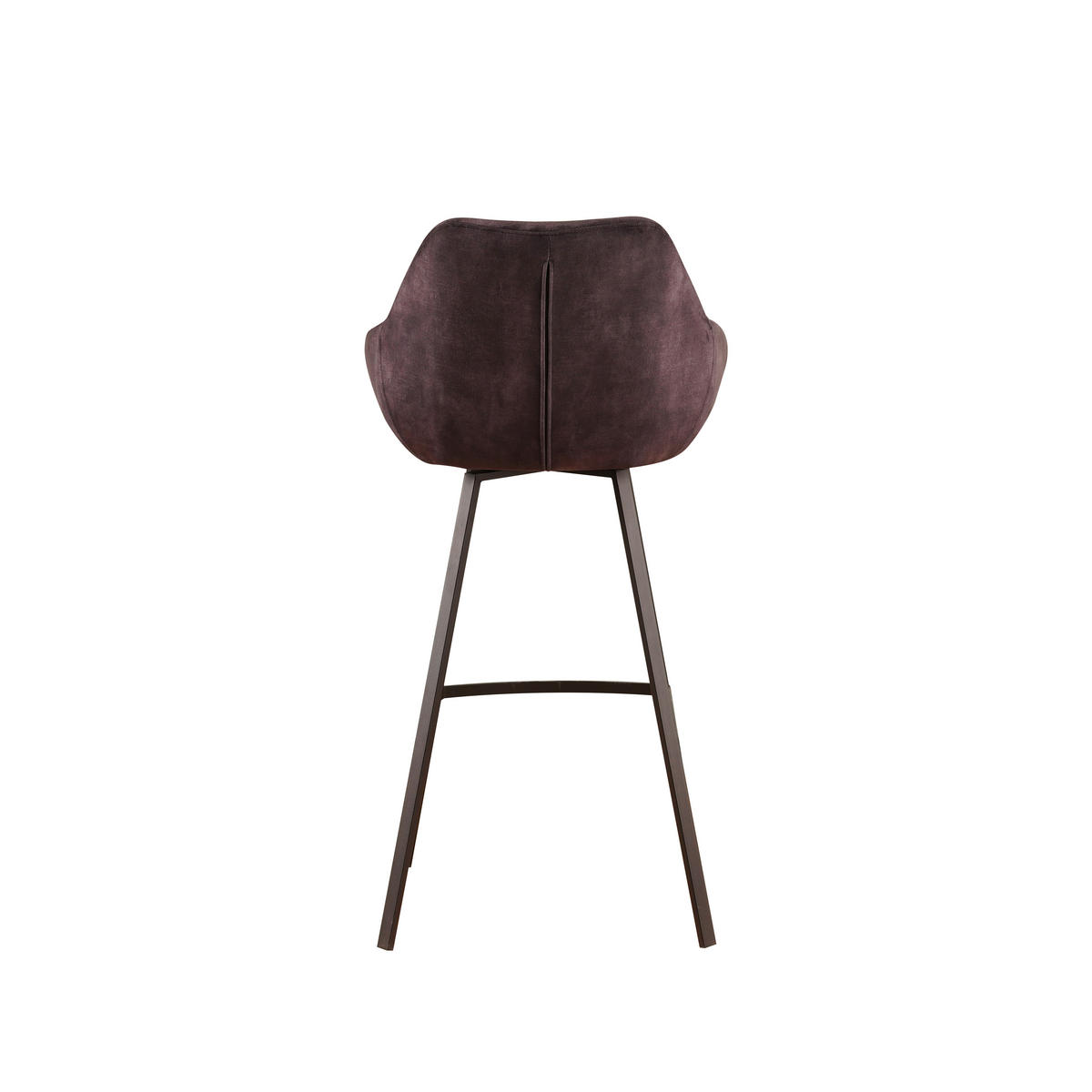 BARHOCKER-SET in Anthrazit  - Anthrazit/Schwarz, MODERN, Textil/Metall (55/109/57cm) - MID.YOU