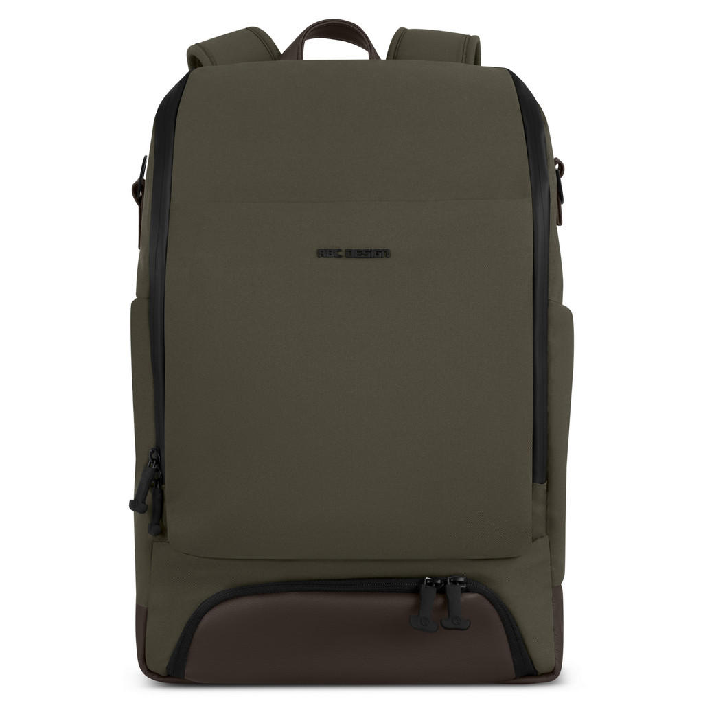 Thumbnail - ABC Design Wickelrucksack Active, Olivgrün, Textil, 30x17x44 cm, EN 1888, Baby on Tour, Kinderwagen, Wickeltaschen & Wic...