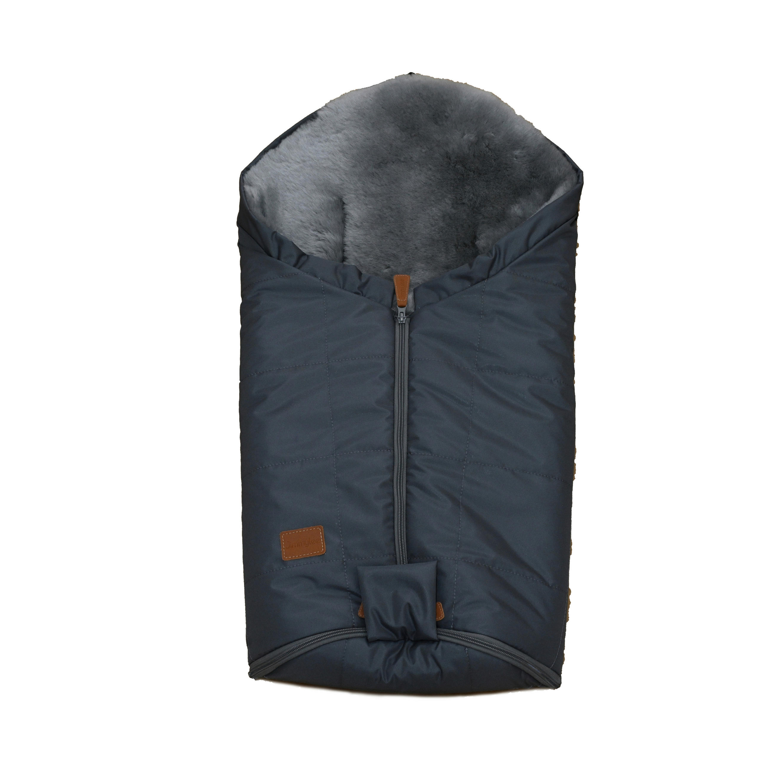FELLSACK  - Dunkelgrau/Hellgrau, Basics, Textil (43/75cm) - Jimmylee