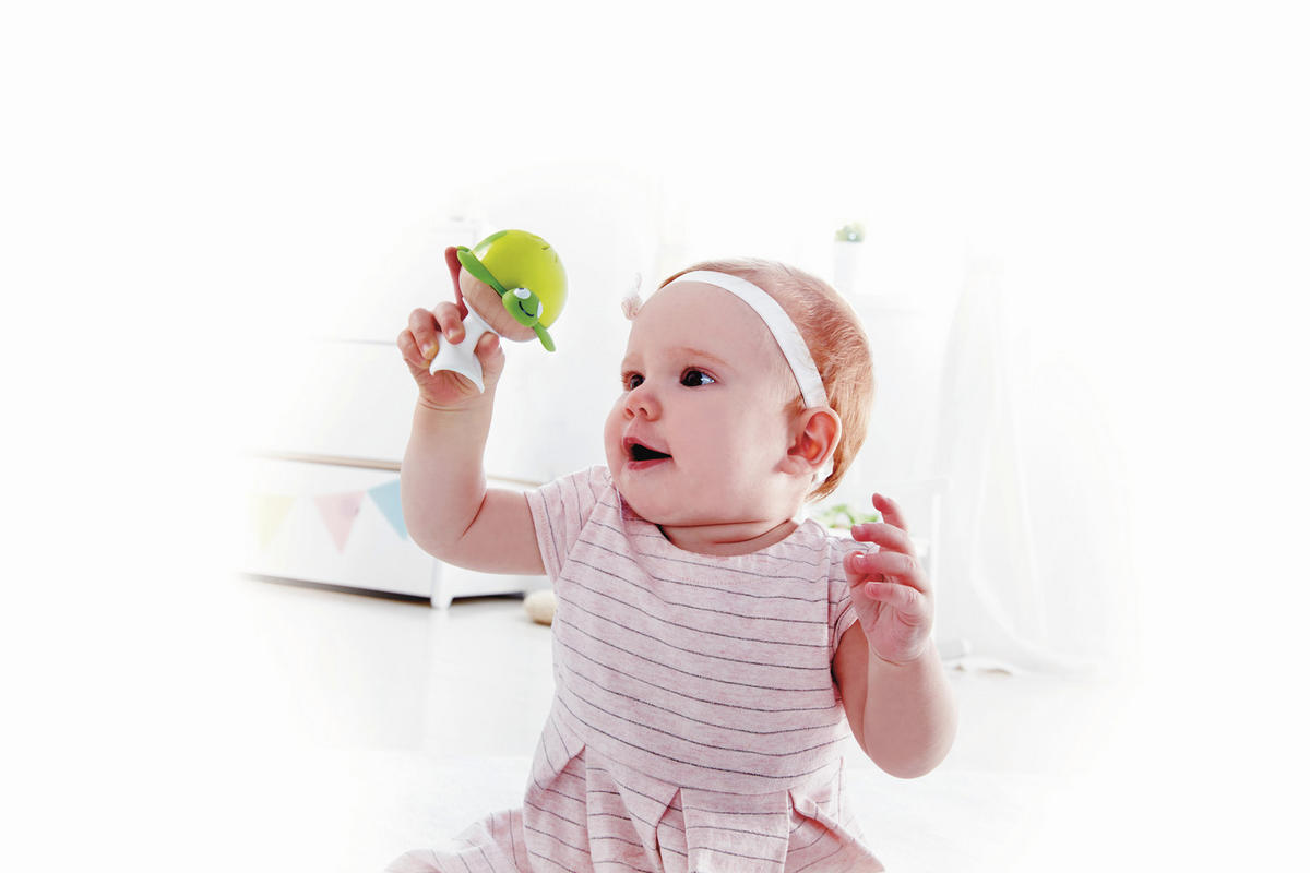 RASSEL  - Basics, Holz/Kunststoff (6,9/7,8/7,9cm) - Hape