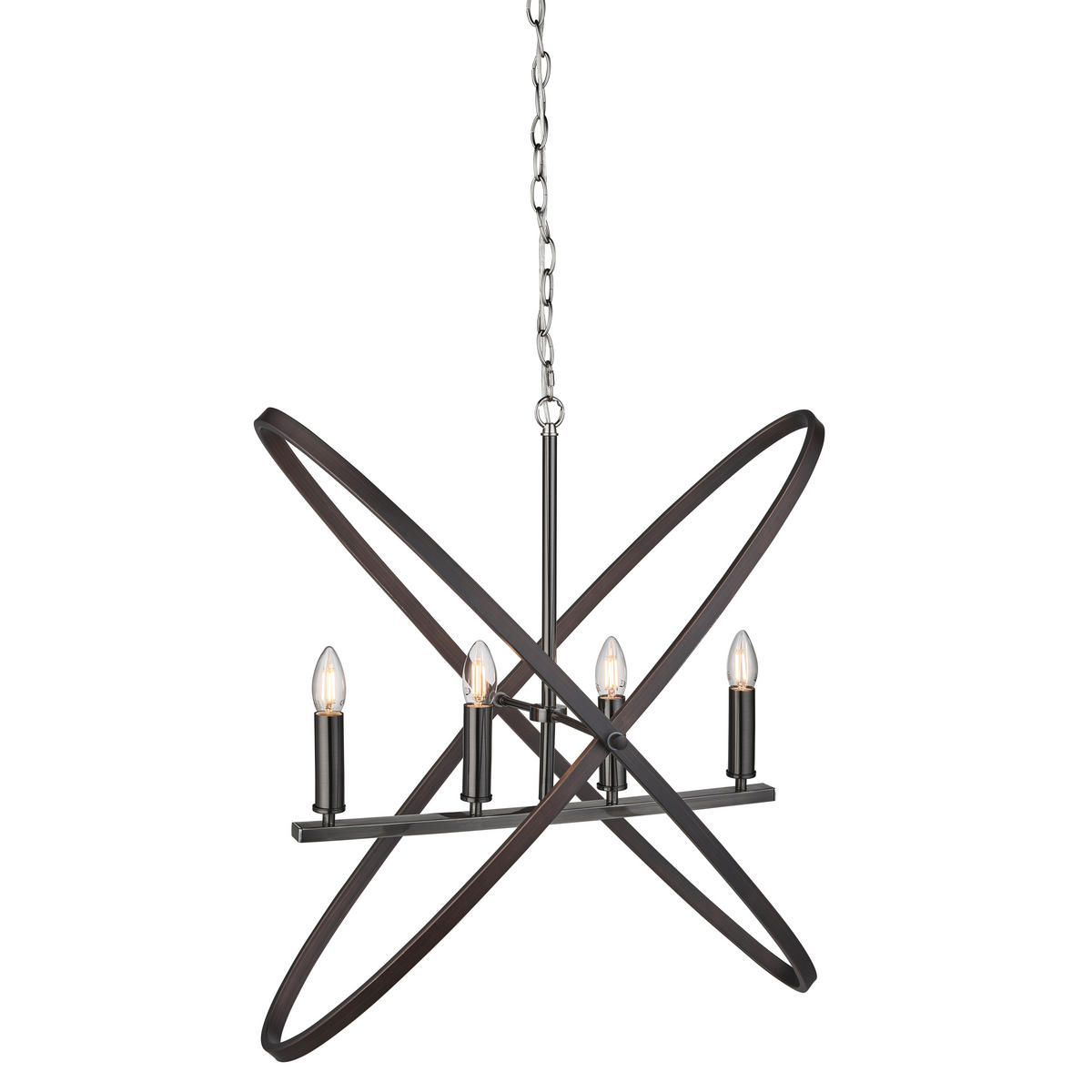 HÄNGELEUCHTE 35/150/84 cm  - Schwarz/Braun, Design, Metall (35/150/84cm)