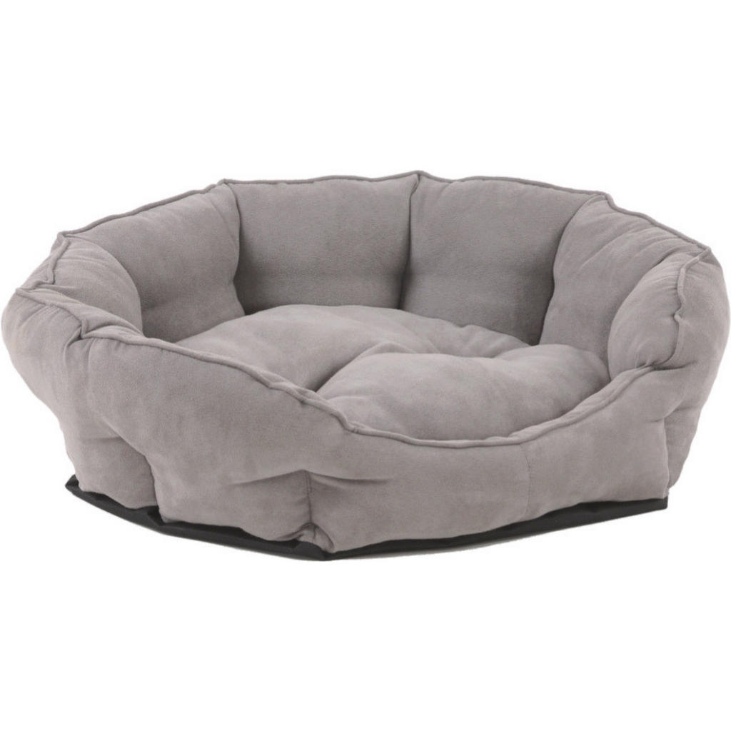 Hundekissen George Lxbxh: 63x53x20 Cm Grau Lederlook