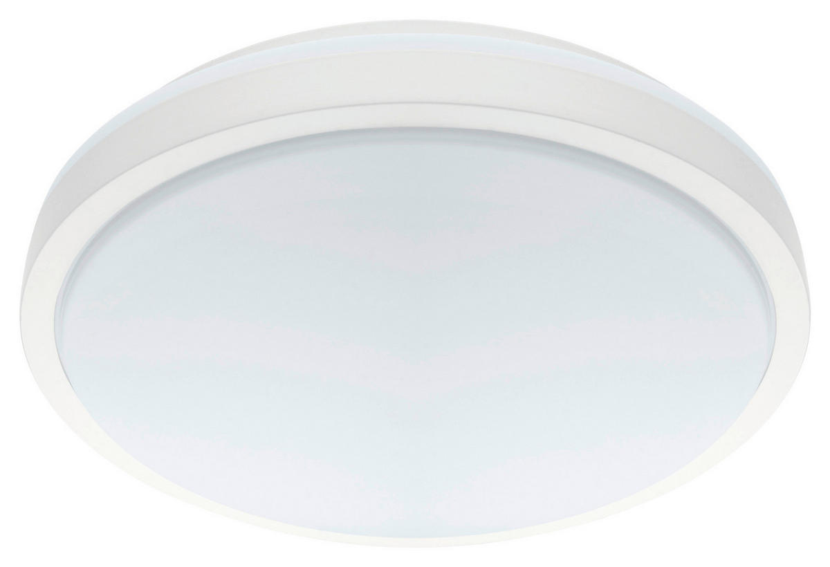 LED-DECKENLEUCHTE - Weiß, MODERN, Kunststoff/Metall (43/5,5cm)