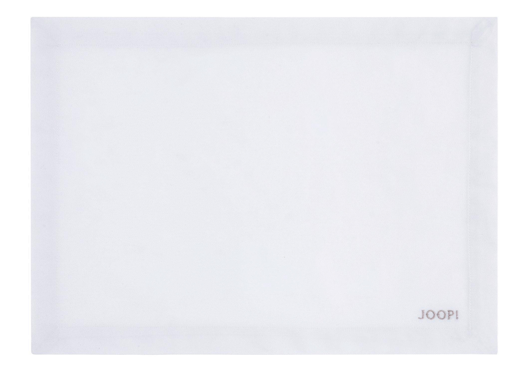 Tischset Joop! 2er Set Textil Weiß, Sandfarben 36/48 cm  - Sandfarben/Weiß, Design, Textil (36/48cm) - Joop!