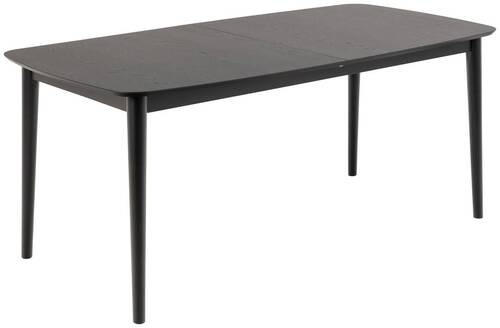 ESSTISCH in Holz, Holzwerkstoff  - Schwarz, Trend, Holz/Holzwerkstoff (180-219/75/90cm) - MID.YOU