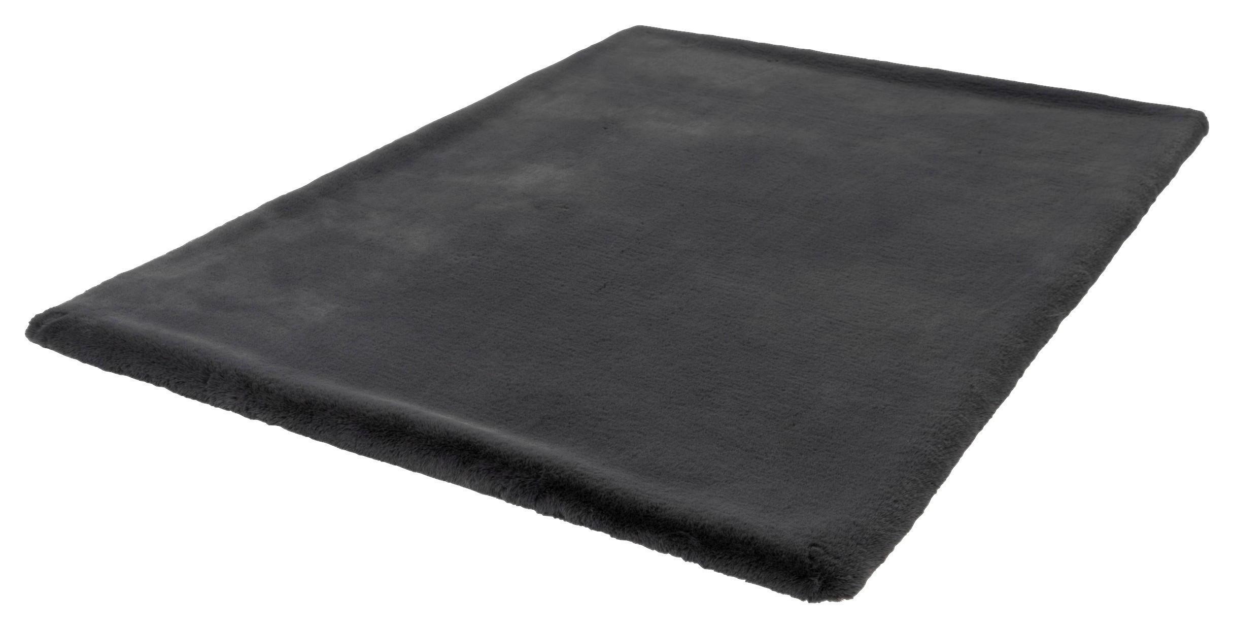 HOSSZÚ SZÁLÚ SZŐNYEG   - grafitszürke, Basics, műanyag (160/230cm)