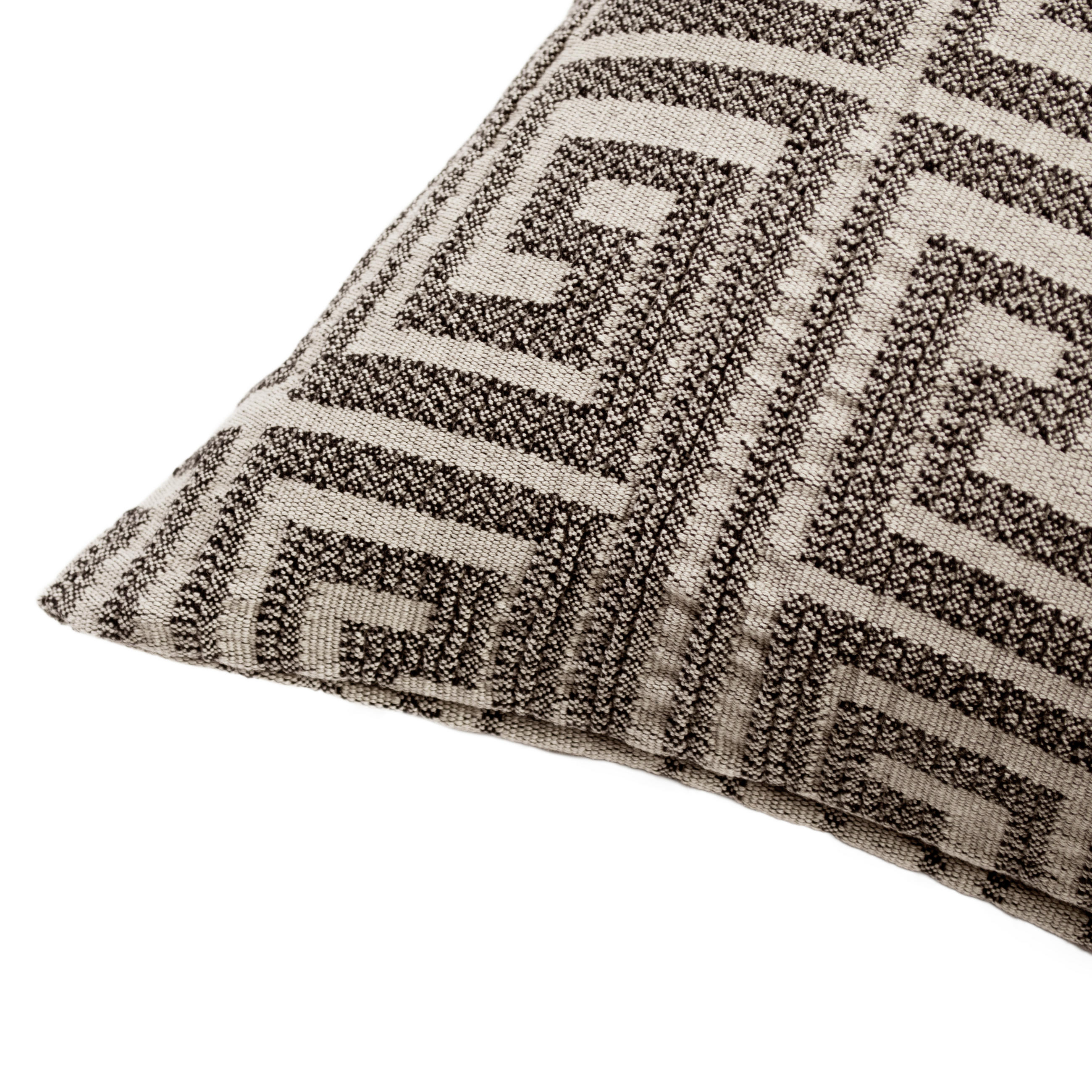 KISSENHÜLLE Sunny Leg 40/60 cm    - Schwarz/Naturfarben, KONVENTIONELL, Textil (40/60cm) - Zoeppritz