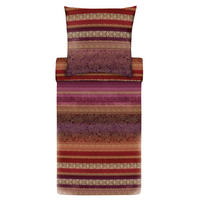 BETTWÄSCHE Satin 155/220 cm  - Bordeaux, KONVENTIONELL, Textil (155/220cm) - Bassetti