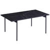 COUCHTISCH 100/60/45 cm rechteckig Schwarz  - Schwarz, Design, Holzwerkstoff/Metall (100/60/45cm) - Ti'me