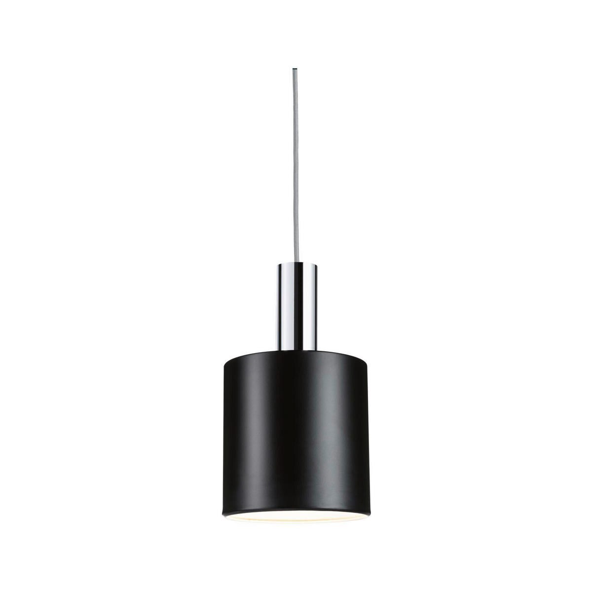 SCHIENENSYSTEM-LEUCHTENSCHIRM 16/17 cm   - Schwarz, Basics, Metall (16/17cm) - Paulmann