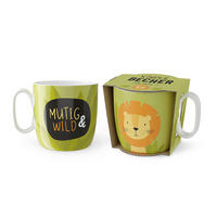 KINDERTASSE Cozy Moments Porzellan  - Basics, Keramik (10,4/7,3/7,5cm)