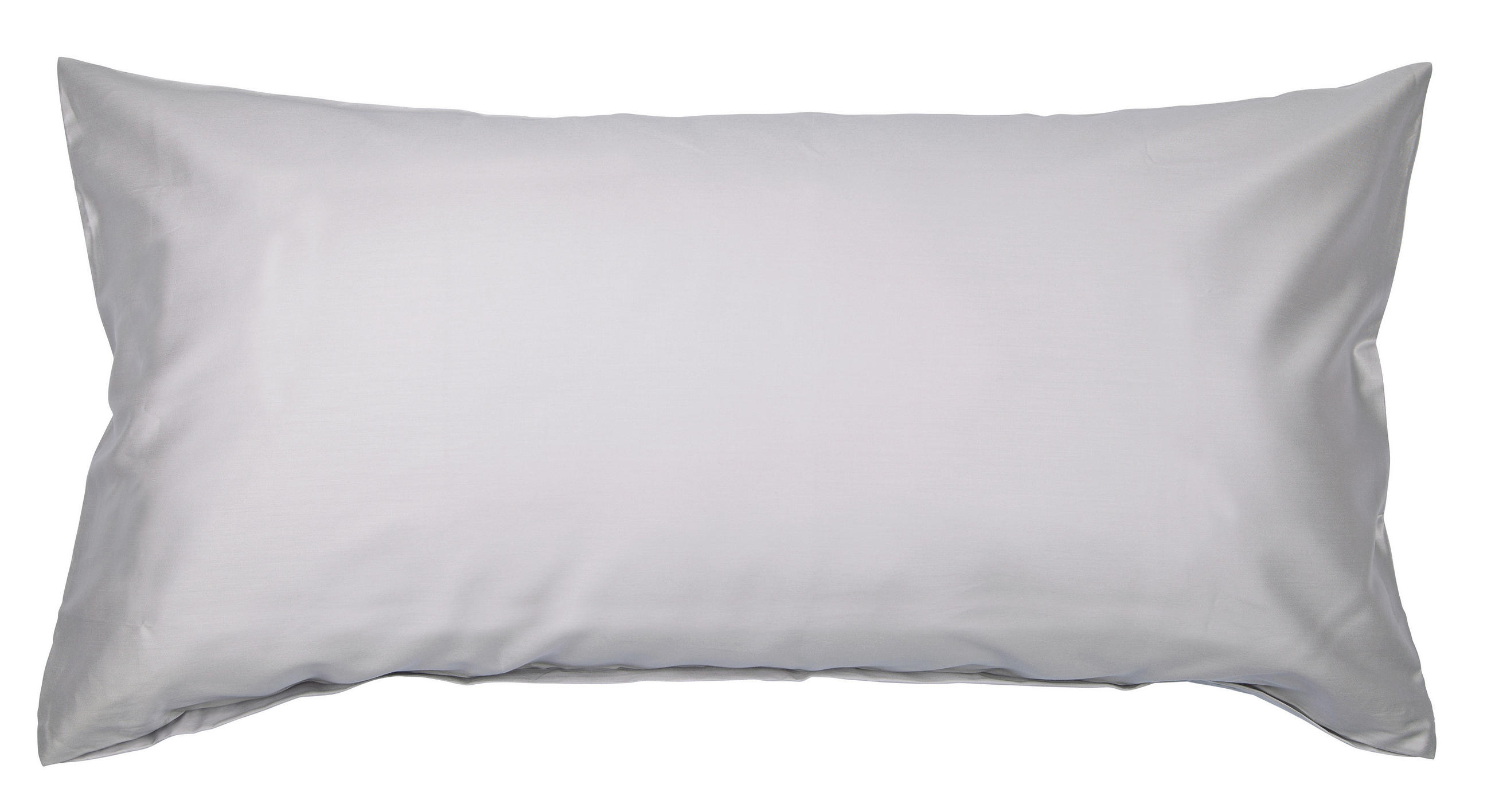 KOPFKISSENBEZUG - Platinfarben, Basics, Textil (40/80cm) - Janine
