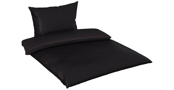 BETTWÄSCHE 200/200 cm - Schwarz, Basics, Textil (200/200cm) - Novel