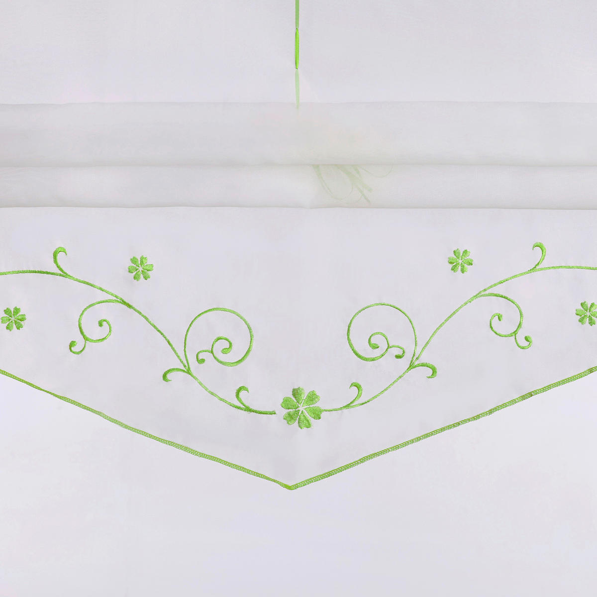 FALTROLLO  transparent  120/140 cm    - Weiß Hochglanz, Basics, Textil (120/140cm) - Joyswahl