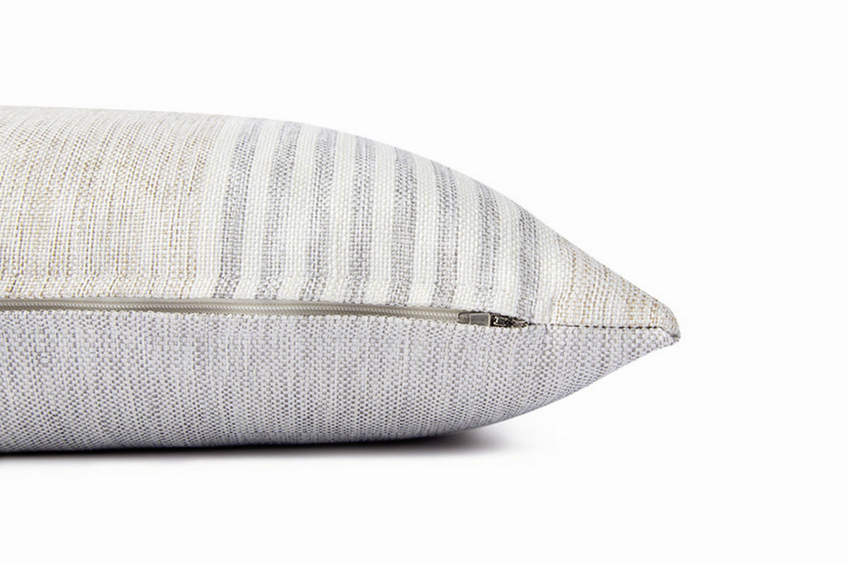 KUDDFODRAL Fresh 40/60 cm  - ljusgrå/grå, Klassisk, textil (40/60cm) - Tom Tailor