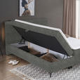 BOXBETT 180/200 cm  in Graubraun  - Graubraun/Schwarz, Design, Holz/Holzwerkstoff (180/200cm) - Xora