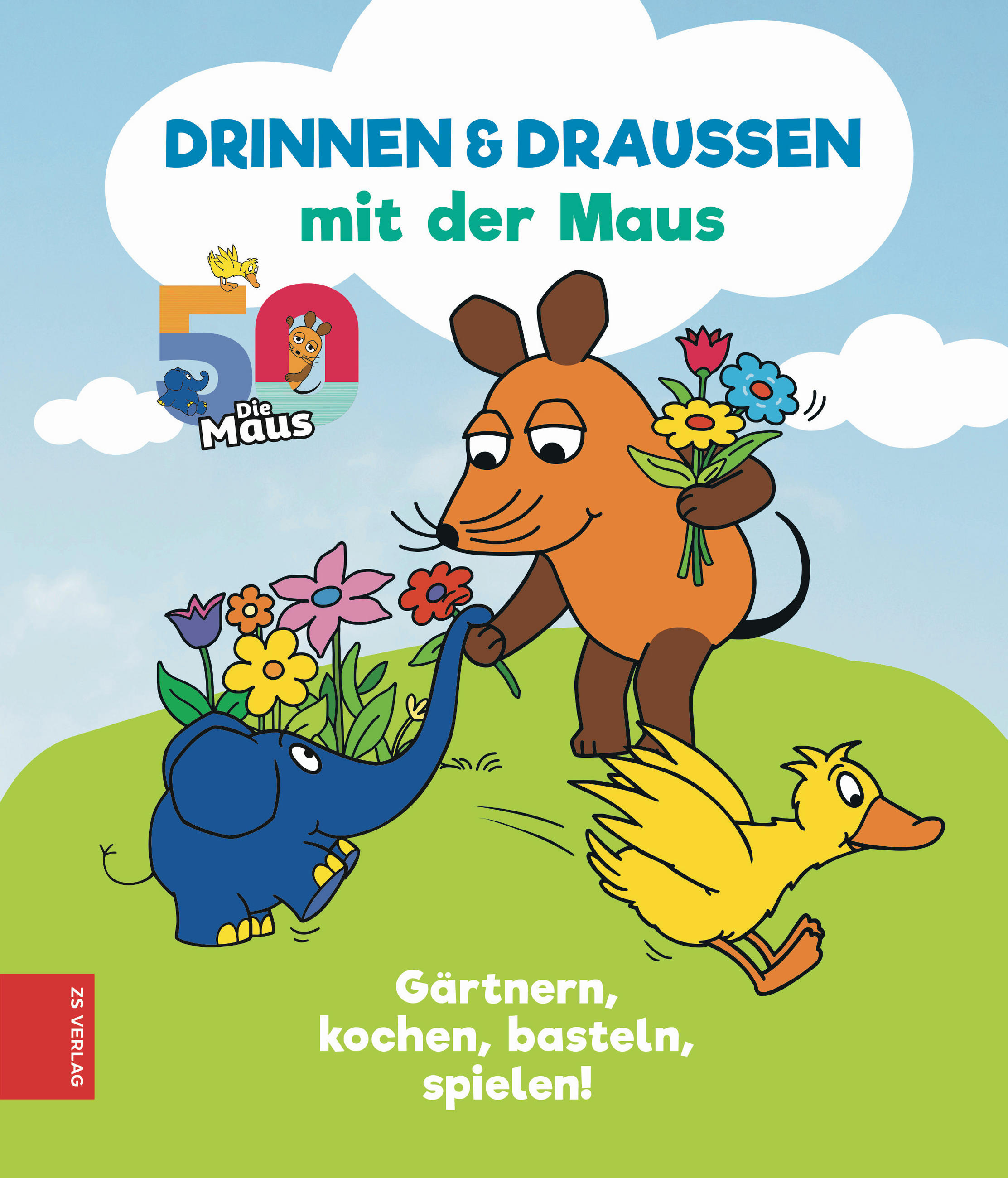 KOCHBUCH Drinnen & Draußen mit der Maus  - Basics, Papier (19,7/22,8/1,8cm)