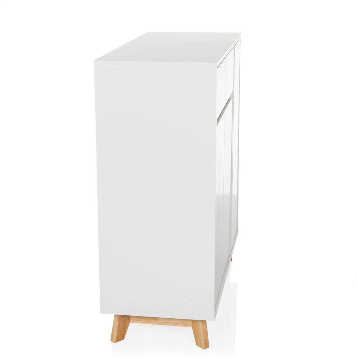 KOMODA, bílá, 80/85/34 cm - bílá, Moderní, dřevo/kompozitní dřevo (80/85/34cm) - MID.YOU