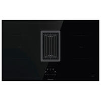 KOCHFELD-DUNSTABZUG-KOMBI  - Schwarz, Basics, Glas/Metall (83/23/52cm) - Hisense