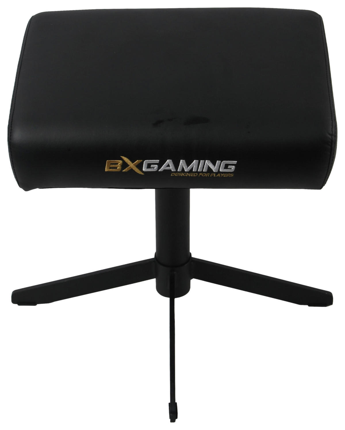 BÜROHOCKER 44/44/36 cm  - Schwarz, Design, Textil/Metall (44/44/36cm) - BX Gaming