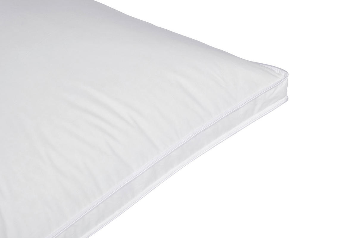 3-KAMMER-KISSEN  Dyne  80/80 cm       - Weiß, Basics, Textil (80/80cm) - Sleeptex
