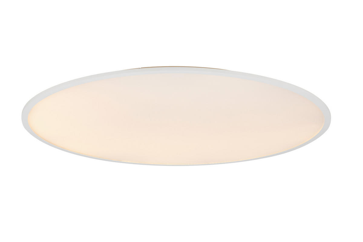 LED-DECKENLEUCHTE Meissa 100/5,2 cm  - Weiß, Basics, Kunststoff/Metall (100/5,2cm) - Novel