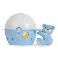 NACHTLICHT - Blau/Weiss, Basics, Kunststoff/Textil (16/20,8/26cm) - Chicco