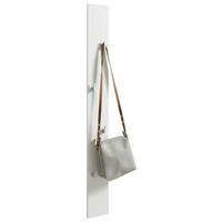 GARDEROBENPANEEL  in 14/115/2 cm  - Weiss, Konventionell, Holzwerkstoff (14/115/2cm) - Xora